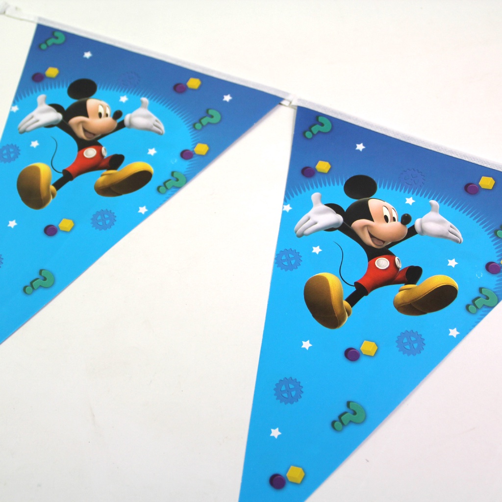 Dụng Cụ Trang Trí Tiệc Sinh Nhật Chủ Đề Mickey Cho Bé Trai