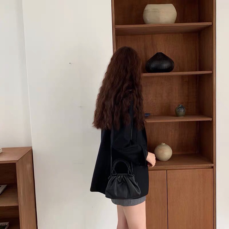 (ORDER) Áo khoác Blazer nữ màu đen đơn giản thanh lịch nhẹ nhàng style Hàn Quốc | BigBuy360 - bigbuy360.vn