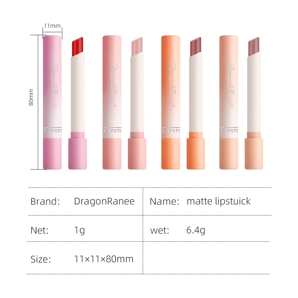 Son Môi Ranee 16 Màu Tùy Chọn Cao Cấp