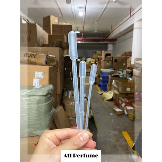 10 Ống hút nhựa 1ml, 2ml, 5ml (dùng chiết nước hoa/ dung dịch)