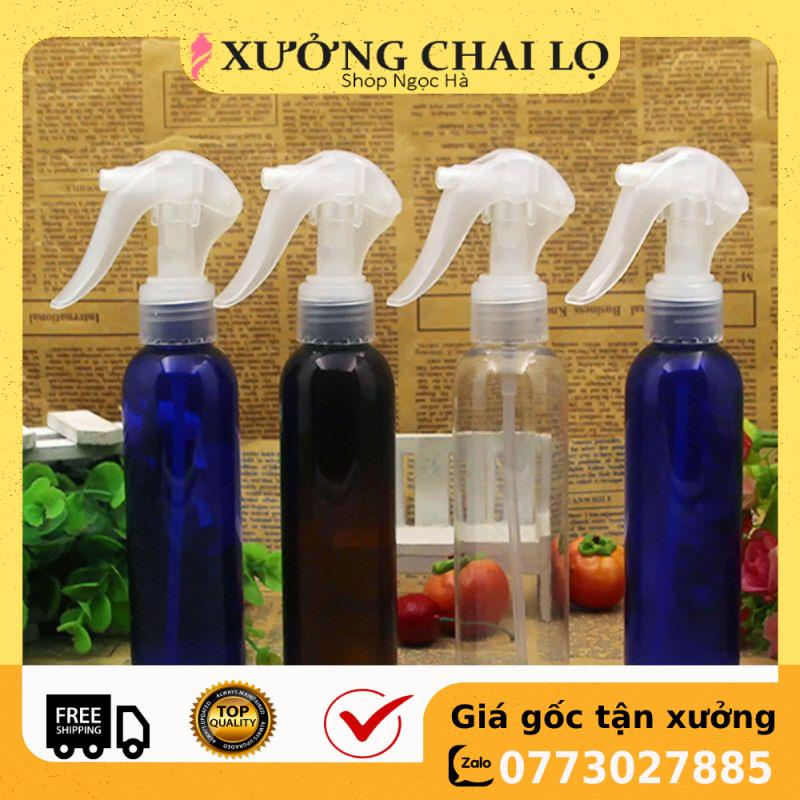 Chai Xịt Phun Sương ❤ GIÁ RẺ NHẤT ❤ Chai nhựa pet Vòi chuột 150ml,200ml,250ml,100ml rỗng chiết mỹ phẩm .