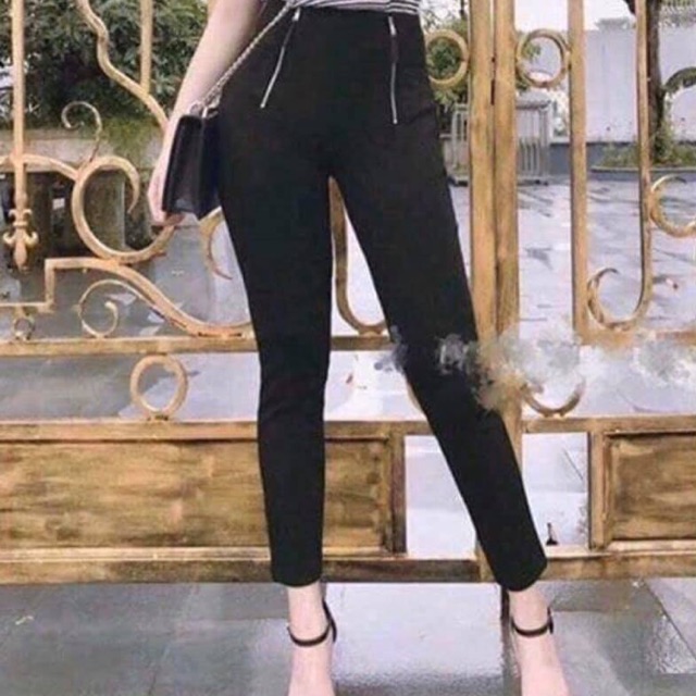 Quần legging mango auth new tag XS