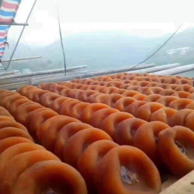 1KG Hồng Sấy Dẻo Nguyên Trái Không Đường Dẻo Ngọt Tươm Mật