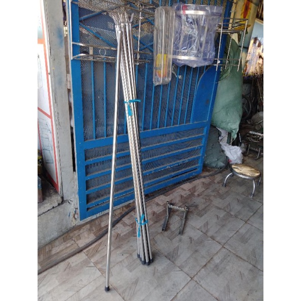 Cây chọc lấy đồ ,treo đồ,lấy trái cây trên cao toàn bộ inox 100%-cứng cáp,chắc chắn