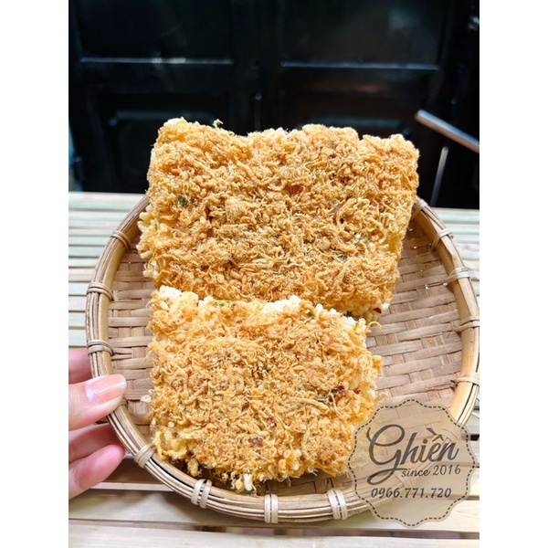 Cơm cháy chà bông gói 100g, Đồ ăn vặt Sài Gòn