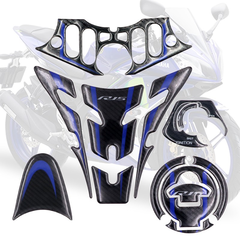 sticker dán bình xăng cho xe mô tô yamaha yzf r15 v3.0 r15