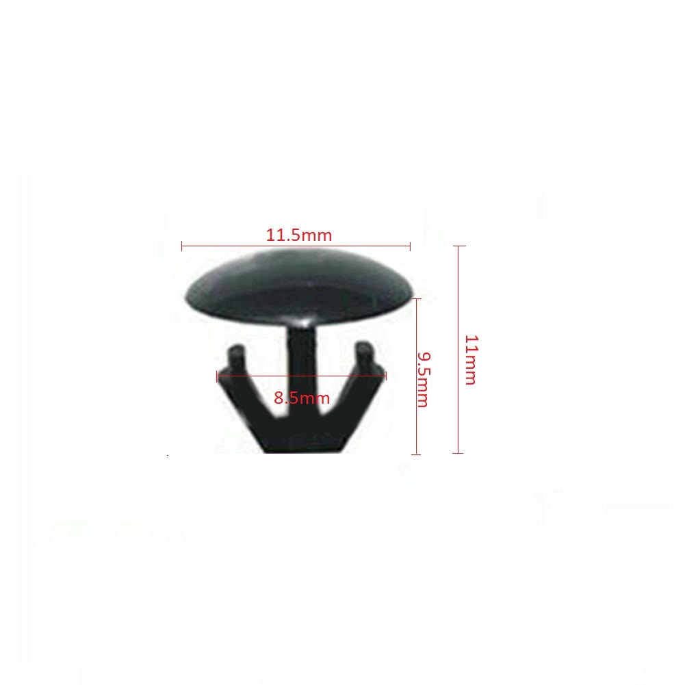 Set 20 đinh tán nhựa 8.5mm cho xe hơi Honda - Chốt vít kẹp nhựa cho ô tô