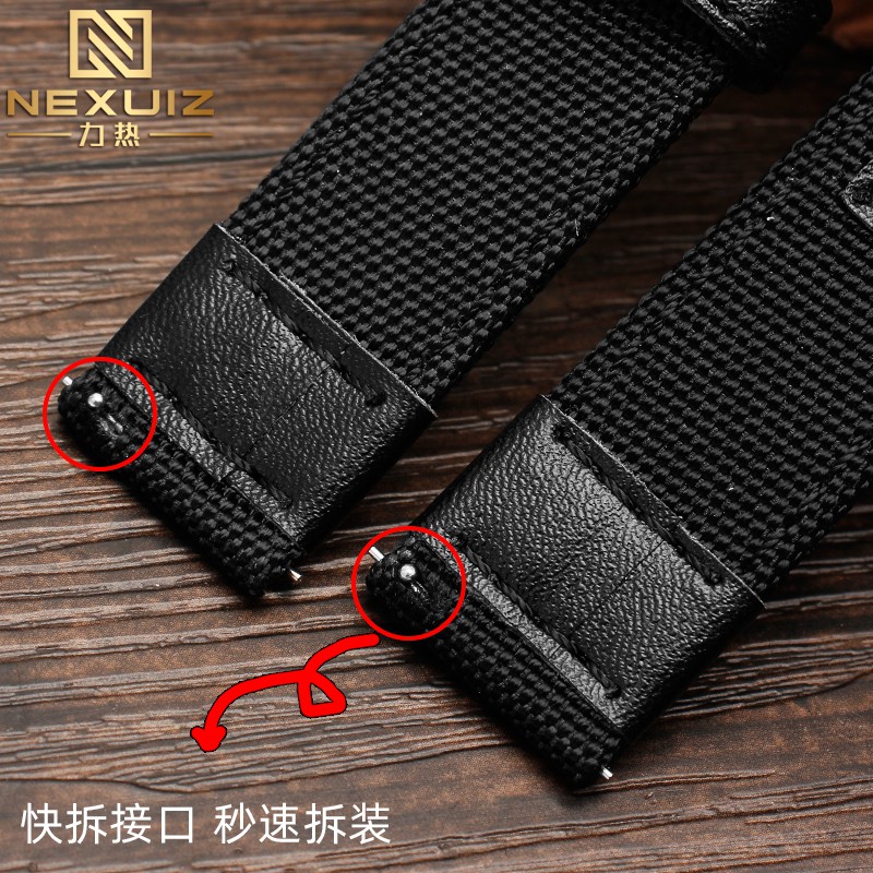 Dây Đeo Nylon Mở Rộng Chống Nước 22mm Cho Đồng Hồ Thông Minh Jeep