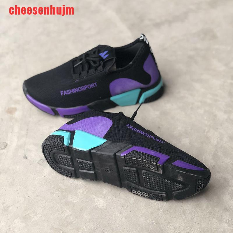 [cheesenhujm]Fashion single shoes Casual Women Running Sport Shoes touring  women's sneaker