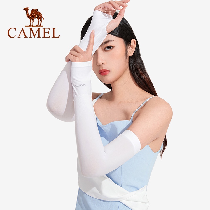 Găng tay Camel bằng lụa lạnh chống nắng / tia UV cho nam và nữ