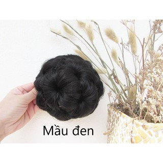 Búi tóc hoa trà