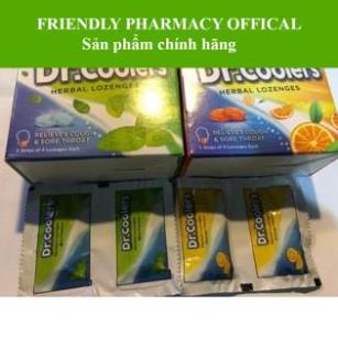 {Hàng Nhập} Kẹo ho DR. COOLERS – Hỗ trợ giảm ho, ngứa rát họng do viêm họng, viêm phế quản (20 viên)