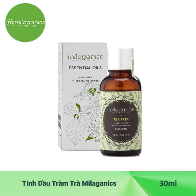 Thanh lý - Tinh dầu tràm trà milaganics 30ml