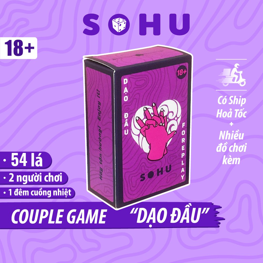 Bộ bài drinking game Dạo Đầu SOHU cho cặp đôi hẹn hò 54 lá #1