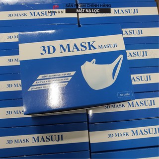 Hộp 50 cái Khẩu Trang 3D Mask Công Nghệ Nhật Bản - Chất Lượng Cao