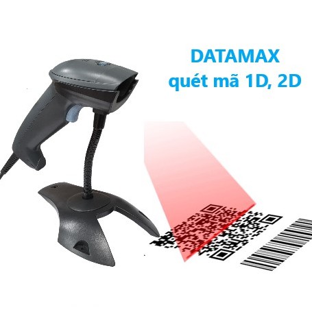 MÁY QUÉT MÃ VẠCH 2D CÓ DÂY DATAMAX M1300 + CHÂN ĐẾ