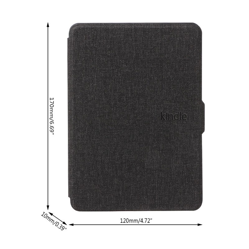 Bao Da Máy Tính Bảng Nắp Gập Phối Vải Bảo Vệ Cho Amazon Kindle Paperwhite 1 / 2 / 3 6 &quot;
