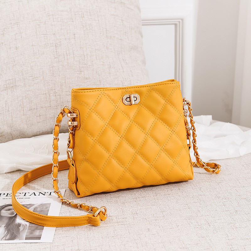 ⚡ Best Seller ⚡ Túi Xách Nữ Khóa Xoay Da Mềm Thời Trang