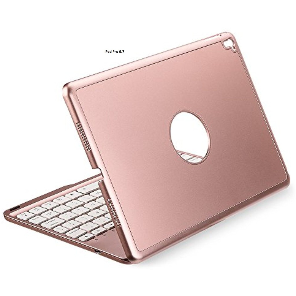 Bàn phím Bluetooth kiêm ốp lưng cho iPad Pro 9.7'' (Rose Gold)