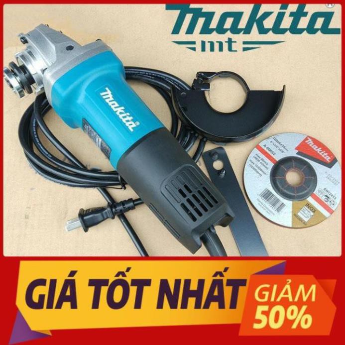 Máy mài góc, máy cắt Makita 9556 - 100% đồng - Bảo hành toàn quốc - Máy cắt sắt, tường, gỗ