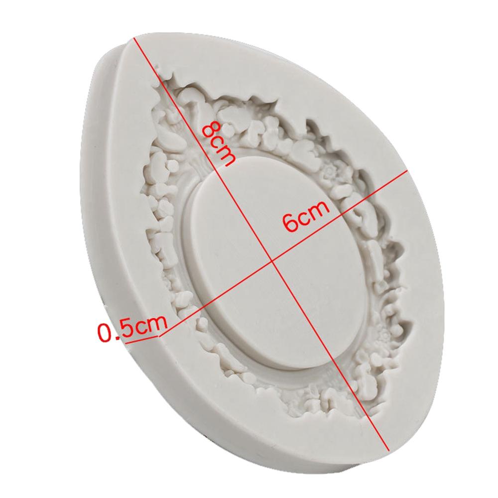 Khuôn Silicone Tạo Hình Khung Ảnh Trang Trí Bánh DIY
