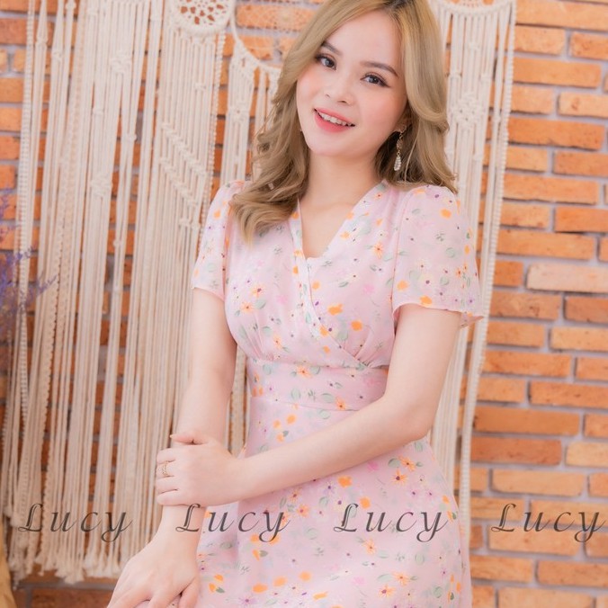 Đầm voan hoa nhí thời trang trẻ trung Váy Lucy Bogy 7609