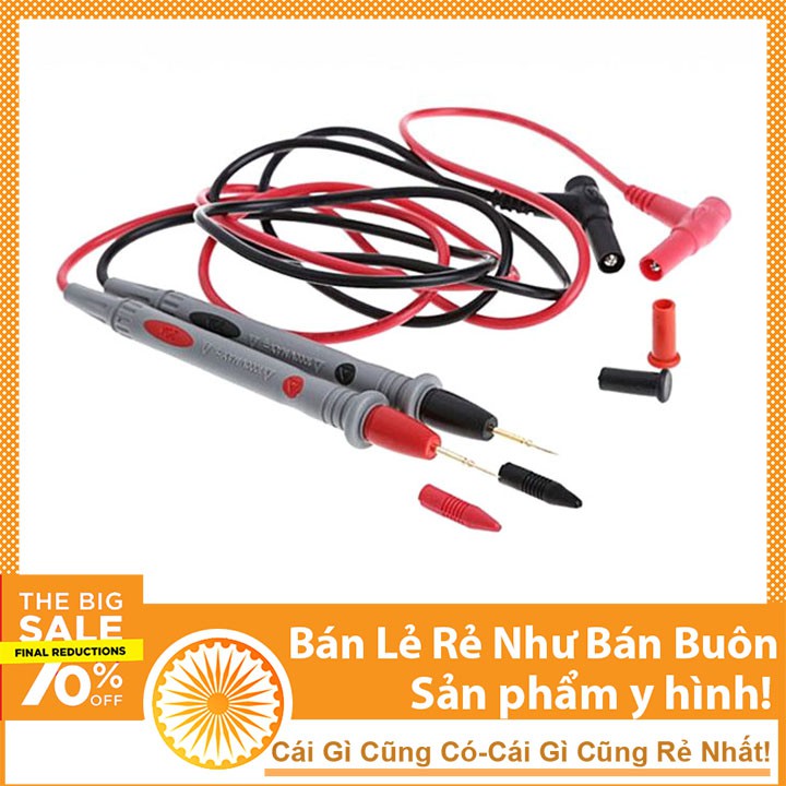 Dây Đo Đồng Hồ CAT 1000V 20A Loại Nhọn Xịn