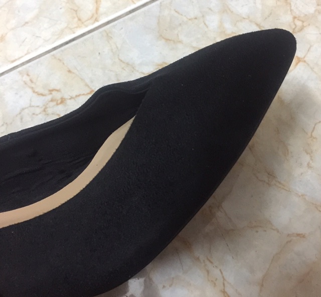 Giày Stradivarius Auth Đen BigSize Size 37 40 ( Có Sẵn )