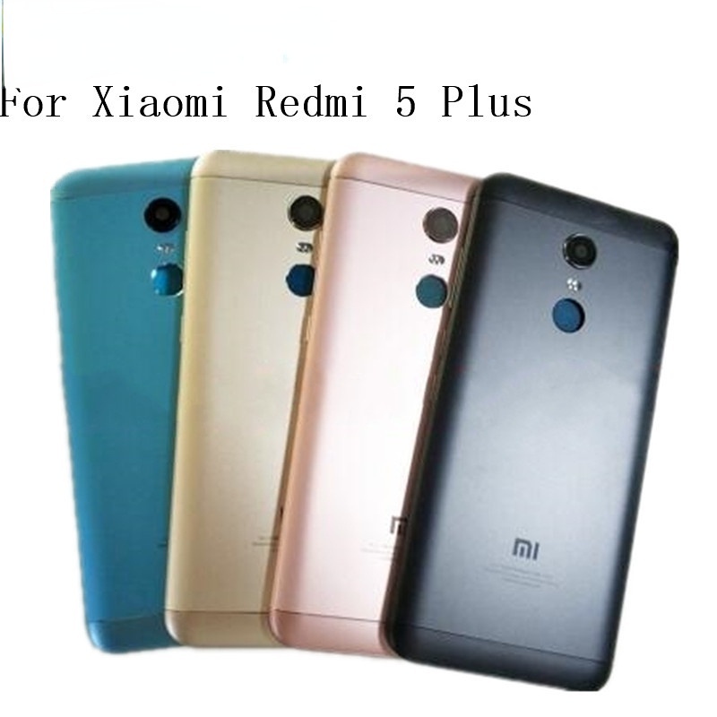 Mặt Lưng Điện Thoại Kèm Khay Đựng Thẻ Nút Nguồn/ Âm Lượng Thay Thế Chuyên Dụng Cho Xiaomi Redmi 5 Plus