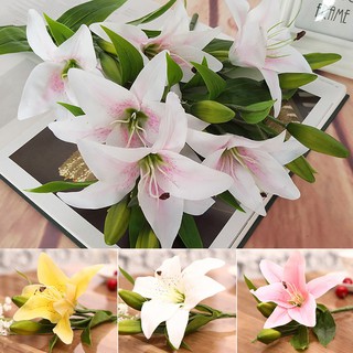 Hoa lily giả để trang trí