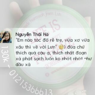 Ủ tóc chuyên dưỡng và phục hồi tóc handmade