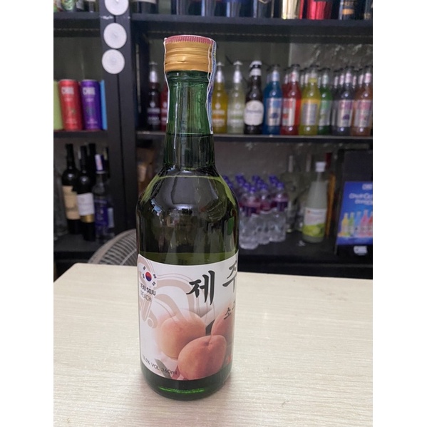 Soju Hàn Quốc Jeju 360ml-Vị Đào