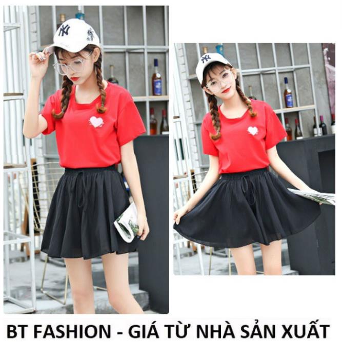 Quần Sọt Đùi Nữ Voan Giả Váy Thời Trang HOT - BT Fashion