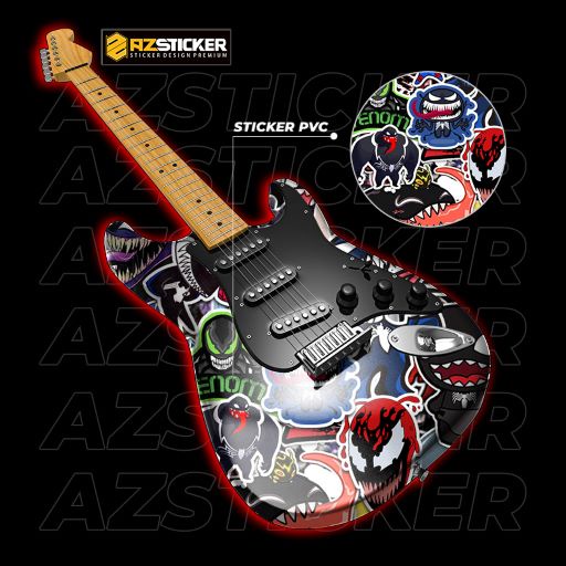 Bộ Miếng Dán Hình VeNom Siêu Ngầu Chống Thấm Nước Dán Cho Nón Bảo Hiểm , Vali , Xe Máy , Điện Thoại , Laptop...