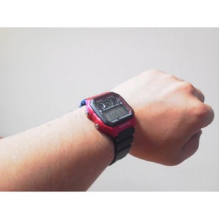 Đồng hồ điện tử nam Casio AE-1300WH-1AVDF