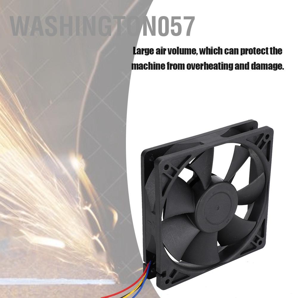 Quạt tản nhiệt cánh nhựa điều khiển tốc độ tữ động 12V 0.8A 4 chân PWM (SHLF1212PHE-15)