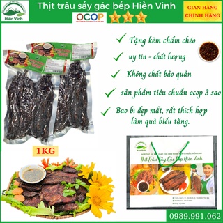 Thịt trâu gác bếp 500g tặng kèm chẩm chéo