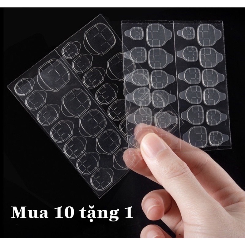 miếng dán nail box ( 1 tấm 24 miếng nhỏ)