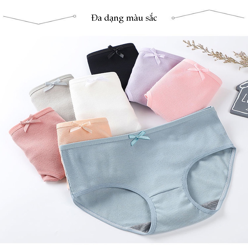 [ComBo 3 ] Quần lót cotton HuNa-quần lót nữ thoáng khí mềm mại-NH02-Na-Hu | BigBuy360 - bigbuy360.vn