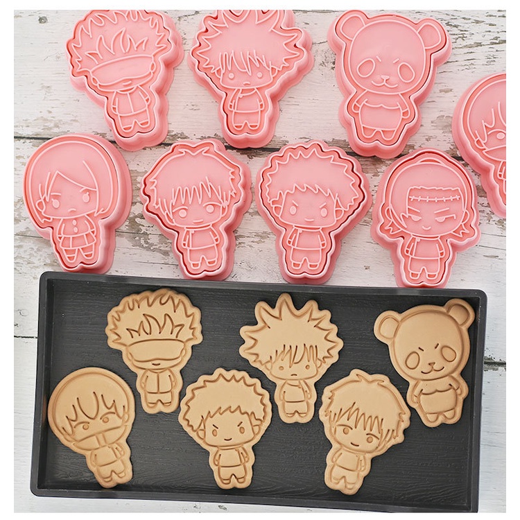 Khuôn Làm Bánh Quy Hình Nhân Vật Anime Jujutsu Kaisen