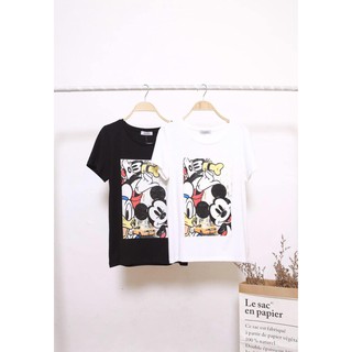Áo Thun mickey Printed-Tshirt Mickey đẹp long lanh Áo Phông Cộc Tay Cực Chất Phong Cách Thời Trang cá Tính Năng Động