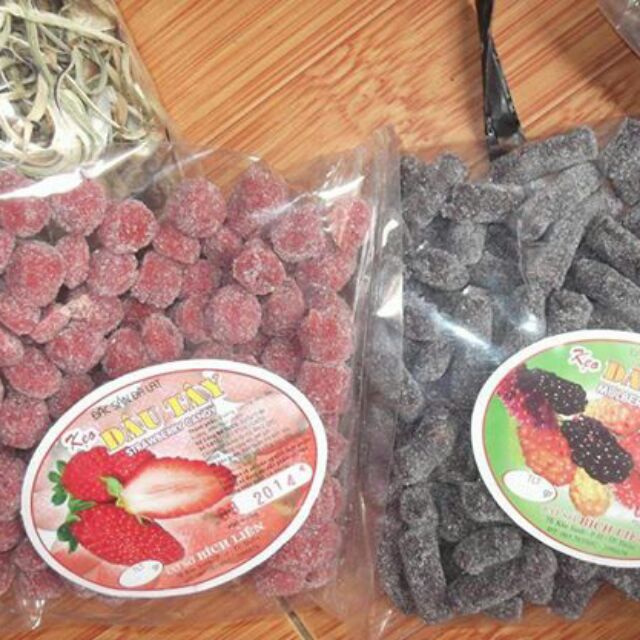 Combo 3kg kẹo dâu tây đà lạt