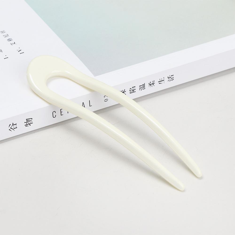 Kẹp Tóc Kim Loại Acrylic Thời Trang