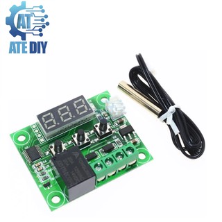 Mạch cảm biến kiểm soát nhiệt độ w1209 relay 12vdc