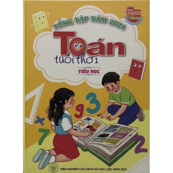 Sách - Tổng tập năm 2021 Toán tuổi thơ 1 Tiểu học