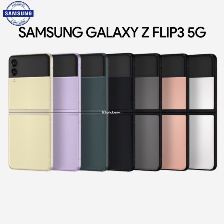 [Mã SKAMPUSH11 giảm 10% đơn 200k] Điện thoại Samsung Galaxy Z Flip3 5G - Hàng chính hãng