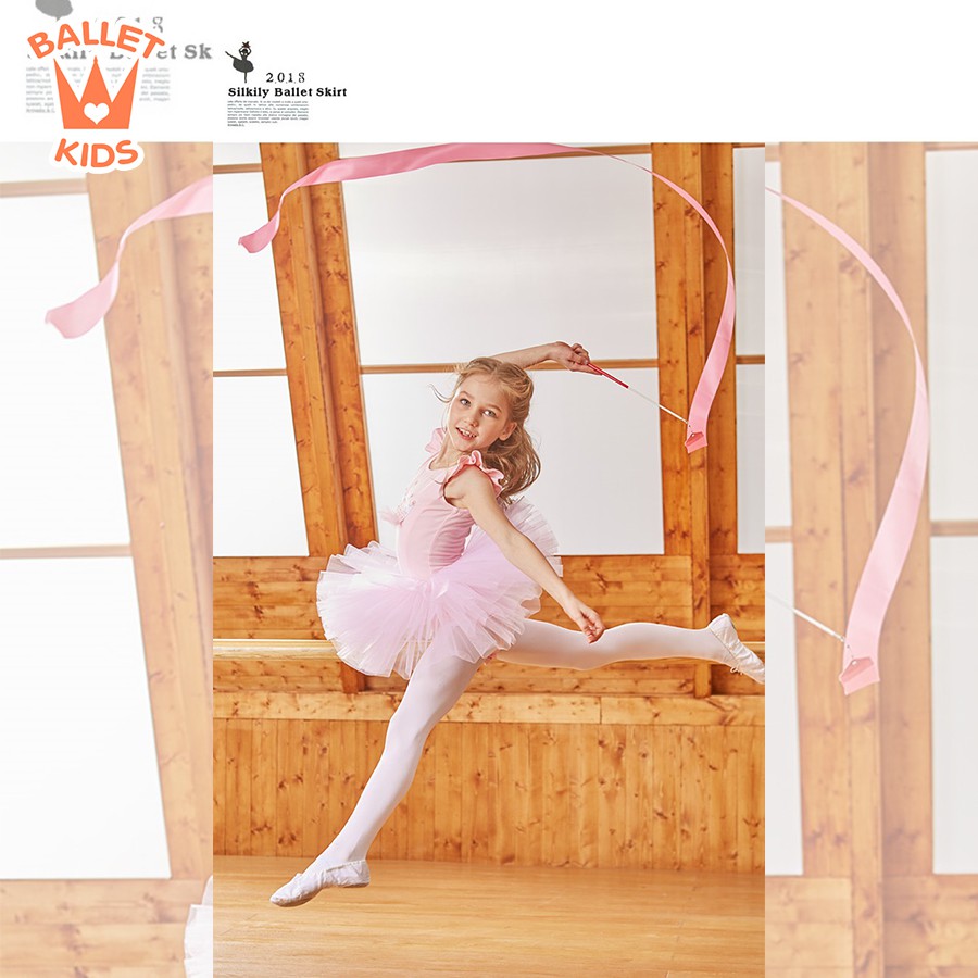 Váy múa ballet trẻ em BL091-Váy ballet thêu vương miện