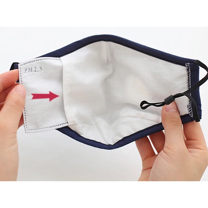 Lõi Lọc Bụi Mịn PM2.5 Cho Khẩu Trang Cotton Chống Bụi Mịn - Sét 20 chiếc - Loại Trẻ Em | BigBuy360 - bigbuy360.vn