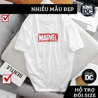 Áo phông nam nữ ODC-Áo thun in hình Marvel tay ngắn-Dễ phối đồ-Chất cotton co giãn thoáng mát-thấm hút tốt-Hàng may chất