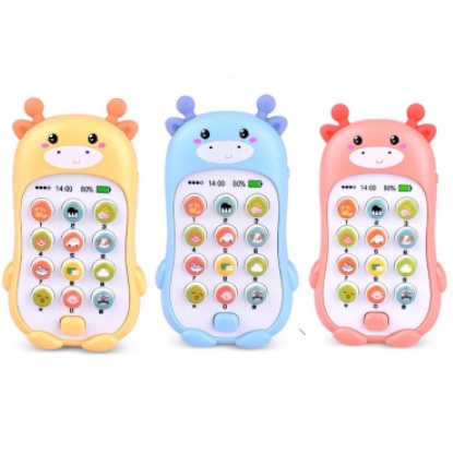 Điện thoại phát nhạc cho bé - Đồ chơi thông minh - phát triển IQ,EQ